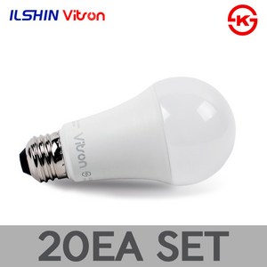 비츠온 LED 전구 벌브 12W 세트, 20개, 주광색