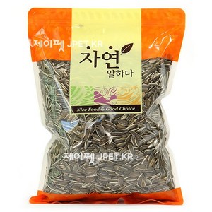 제이펫 슈퍼파인 대형 해바라기씨 800g 햄스터 앵무새 사료, 1개