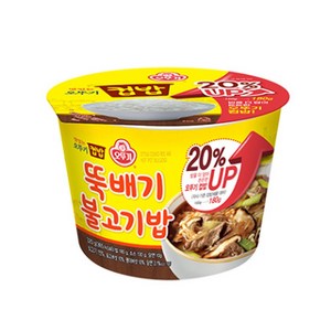 오뚜기 뚝배기 불고기밥 증량, 320g, 1개