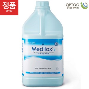 메디록스 고수준 다용도 살균소독제 4L x 4개, 1개