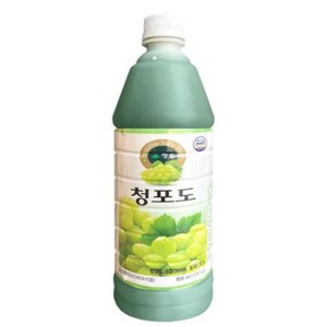 청솔 청사과 음료 원액, 2개, 835ml