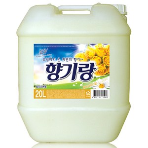 향기랑 섬유유연제 (옐로우), 1개, 20L