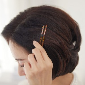 블루알로 [1+1] 7컬러 여성헤어핀 옆머리핀 2종세트