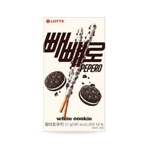 빼빼로 화이트쿠키, 37g, 6개