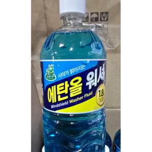 청개구리 에탄올 워셔액 사계절용1.8L 어는점 -25도 자동차용, 1개, 상세페이지 참조