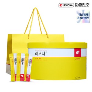 [경남제약 본사직영] 레모나산 2g x 120포+쇼핑백, 1세트, 240g