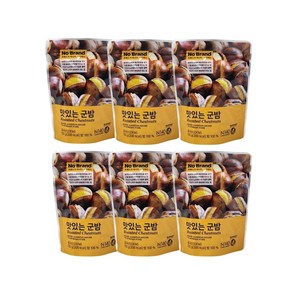 노브랜드 맛있는군밤, 6개, 100g