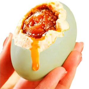 (배터짐) 염장 오리알 찐오리알 야단 한곽 6알, 2개, 390g