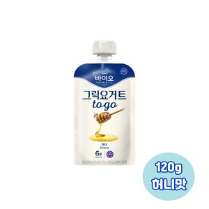 매일바이오 그릭요거트 투고 허니 120g 12개입 1box/냉장무배, 120ml, 12개