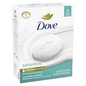 도브 Sensitive Skin 목욕비누 8개입, 106g, 8개