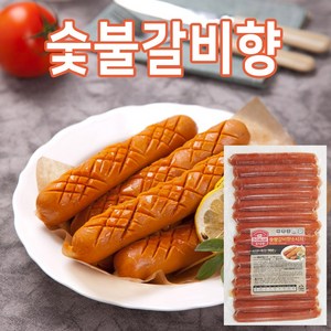 도나우 숯불갈비향소시지(60gx15개입)900g 소시지, 1개, 60g