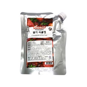 앤드로스 딸기 리플잼 (도이팩 캡형), 1개, 1kg