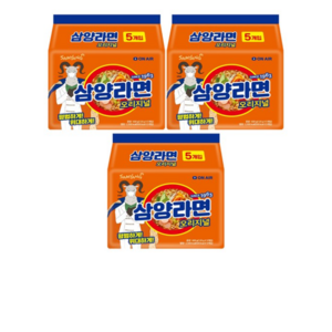 삼양라면 120g, 5개