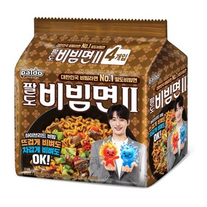 팔도비빔면 II 130g, 4개