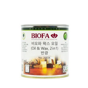 비오파 왁스오일 2055K 375ml 원목마루 가구용, 1개