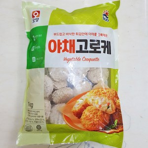 사조오양 야채고로케 1kg, 1개