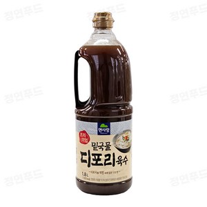 면사랑 밑국물 디포리육수, 1.8L, 2개