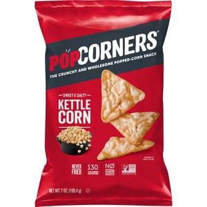 Popcorners 카니발 케틀 팝트 콘 칩, 198g, 1개