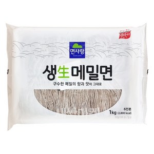 면사랑 생 메밀면 6인분, 1kg, 1개