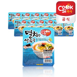 쿡시 쌀국수 한스코리아공식 멸치맛 12개 1BOX, 92g