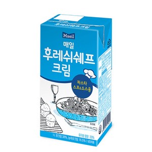 매일유업 후레쉬 쉐프크림 수량선택, 8개, 1L