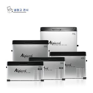 알피쿨 DC AC 겸용 차량용 냉장고 25L, C15L(차가겸용)-APP지원