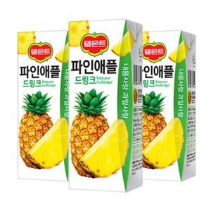 델몬트 드링크 파인애플, 190ml, 48개