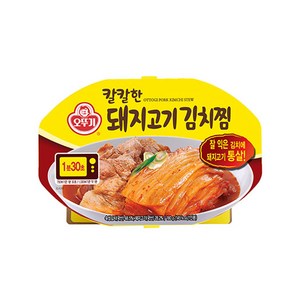 오뚜기 칼칼한 돼지고기김치찜, 180g, 4개