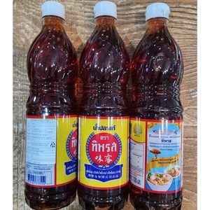 [태국 똠양꿍 피쉬소스]Tiparos 티파로스 Fish Sauce worldfood, 700ml, 2개