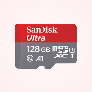 샌디스크코리아 공식인증정품 마이크로 SD 카드 SDXC ULTRA 울트라 QUAB 128GB, 1개