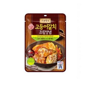 오늘밥상 고등어갈치 조림양념, 120g, 3개