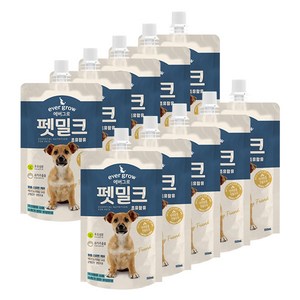 에버그로 펫밀크, 초유함유, 150ml, 10개