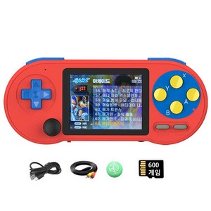 VILCORN SNPRO 레트로 휴대용 게임기 지원 게임보이 GBA 패미컴 FC SFC 한국어의, snpo ed 6000