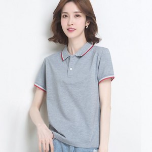 골프 톱 순면 티셔츠 반팔 여름 루즈핏 티셔츠 Women's T-shirt 뉴타임즈 L834H903