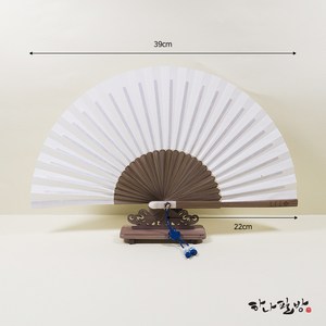 고급오죽선 (소/22cm)/접선/고급접선/한지부채하나필방, 1, 1개
