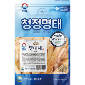 해숨 국산 청정 황태채 명태채 손질 먹태채 코다리 토막 손질 코다리 통북어 1마리, 1팩, 100g, 1개