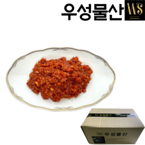 [우성수산] 업소용 오징어젓 채쓴 비빔 (가성비상품) 채쓴 오징어젓 10kg(박스포장), 10kg, 1개