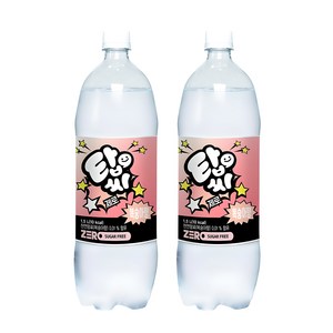 탑씨 제로 피치(복숭아), 12개, 1.5L