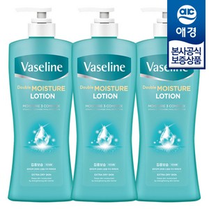 애경바세린 더블 모이스처 바디로션 랜덤발송, 450ml, 3개