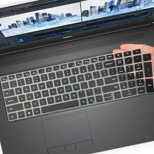 Dell Pecision 7000 7550 7560 7750 7760 15 6 17 3인치 노트북용 키보드 커버 노트북 액세서리 보호 스킨 핫블루, Black, 1개