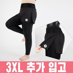 어썸블리 여성 워터레깅스 8부 9부 빅사이즈