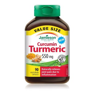 (캐나다 직송) 자미에슨 강황 커큐민 2개 - Value Size Jamieson Turmeric Curcumin, 3개