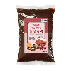 적당한 단맛 건강한 통팥앙금 1kg, 2개