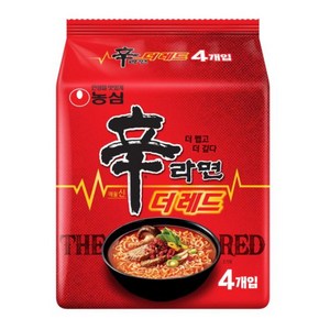 신라면 더 레드 125g, 32개