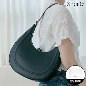 [Shertz 세르쯔] 뉴문 미디엄 데일리 소가죽 숄더백 + 세르쯔 가방파우치