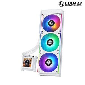 리안리 Hydroshift LCD 360RGB 수냉 CPU쿨러 (화이트), 1개