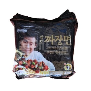 팔도 짜장면 짜장면, 3개, 812g