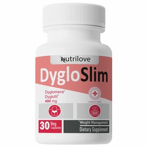 Nutilove Dygloslim 디글로핏 미국 특허 원료 다이글로메라 다이어트 8000%농축, 1개, 30정