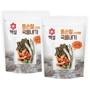 백설 통손질국물내기 얼큰해물 10gX6개입, 60g, 2개