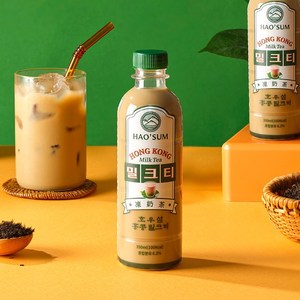 호우섬 홍콩 밀크티, 350ml, 6개